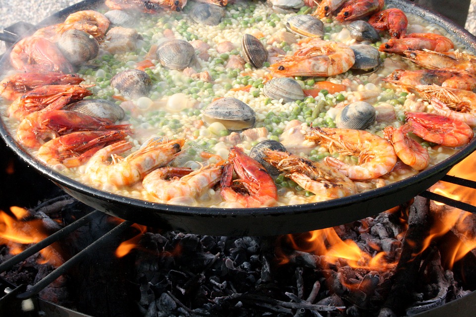 paella- Spanje gezondste land ter wereld